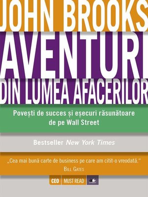 cover image of Aventuri din lumea afacerilor. Povești de succes și eșecuri răsunătoare de pe Wall Street